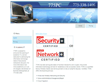 Tablet Screenshot of 775pc.com